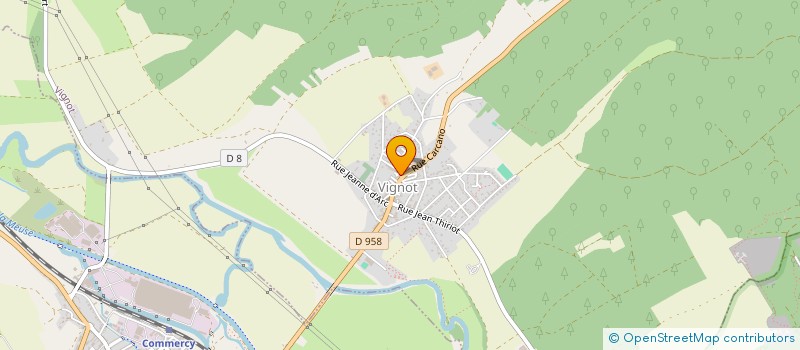 localisation de l'entreprise JLD à VIGNOT