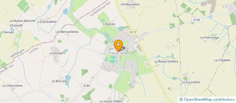 localisation de l'entreprise JLD à MONTREVERD