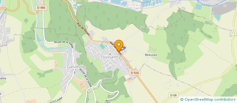 localisation de l'entreprise JLD  TOUSSAINT