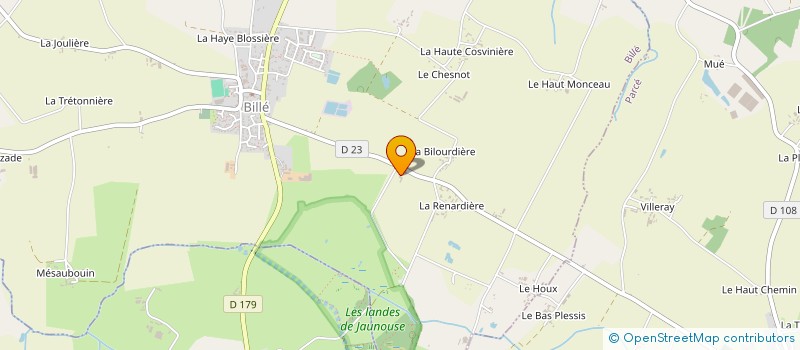 localisation de l'entreprise JLD  BILLE