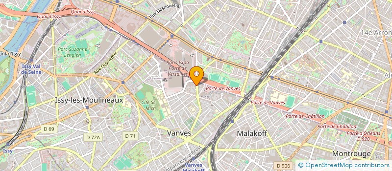 localisation de l'entreprise JLD  VANVES