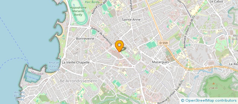 localisation de l'entreprise JLD BONNEVEINE  MARSEILLE