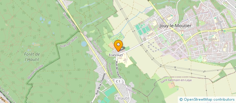 localisation de l'entreprise JLD CONSEILS  JOUY-LE-MOUTIER