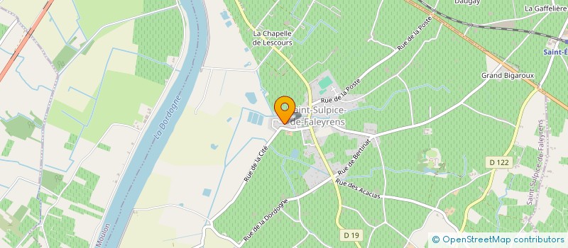 localisation de l'entreprise JLD DISTRIBUTION SARL à SAINT-CHRISTOPHE-DES-BARDES