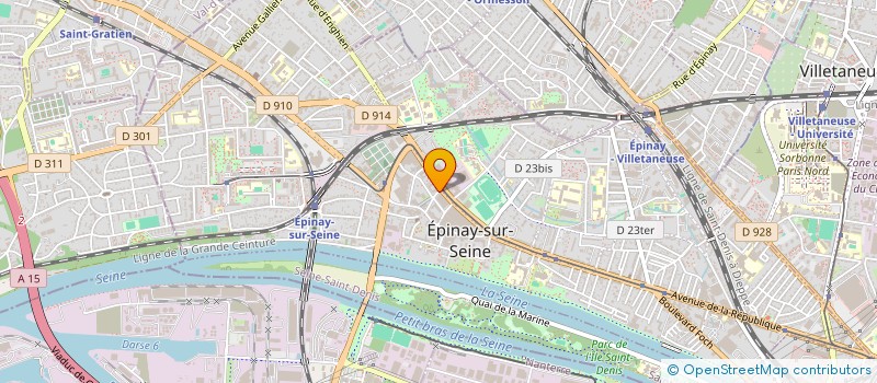 localisation de l'entreprise JLD IMMOBILIER  EPINAY-SUR-SEINE
