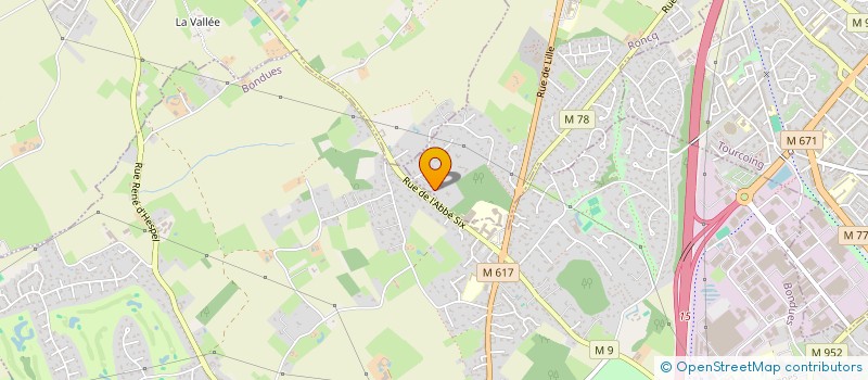 localisation de l'entreprise JLD INVEST à RONCQ