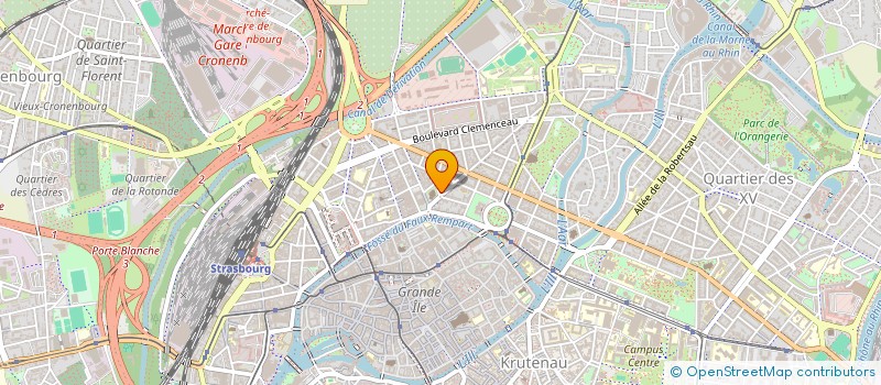 localisation de l'entreprise JLD INVESTISSEMENTS à STRASBOURG
