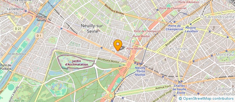localisation de l'entreprise JLD NEUILLY à NEUILLY-SUR-SEINE