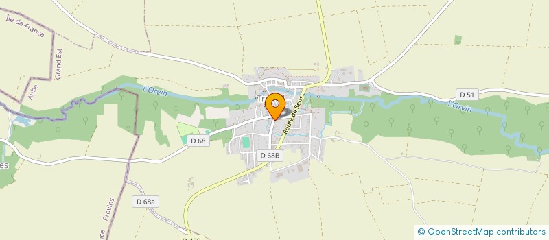 localisation de l'entreprise JLD PEINTURE  TRAINEL