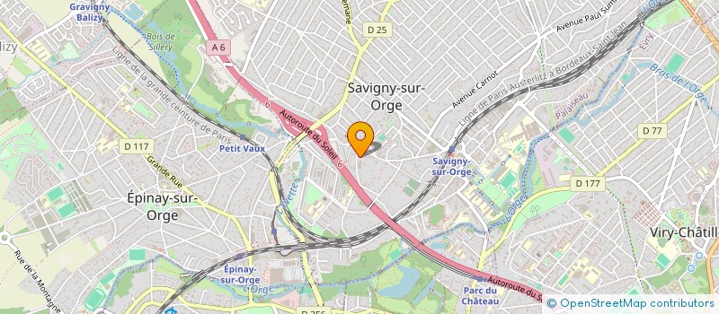 localisation de l'entreprise JLD TRANSPORTS EXPRESS à SAVIGNY-SUR-ORGE