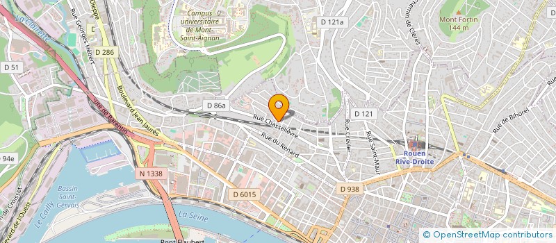 localisation de l'entreprise JLDF  ROUEN