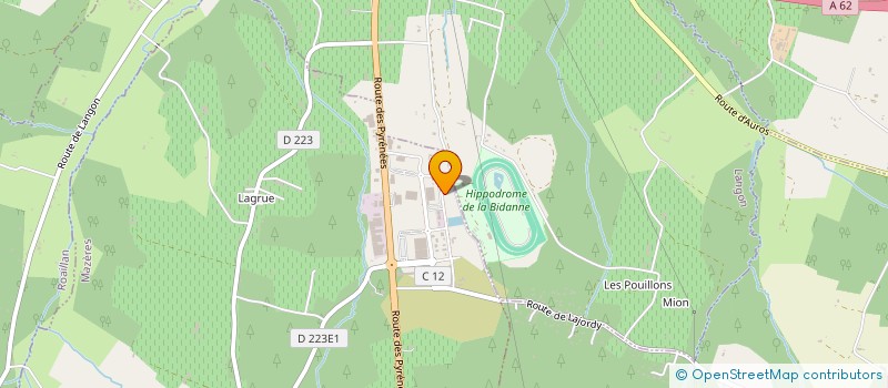localisation de l'entreprise JLDG à MAZERES