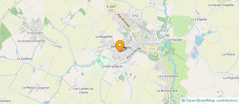 localisation de l'entreprise JLDS  ESSARTS-EN-BOCAGE