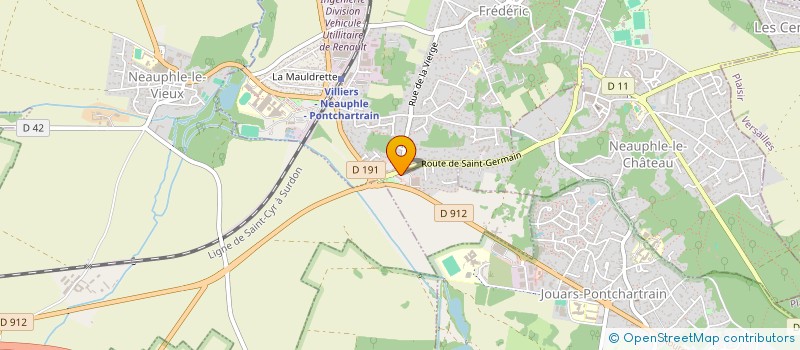 localisation de l'entreprise JLDV  VILLIERS-SAINT-FREDERIC