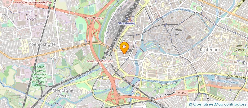 localisation de l'entreprise JLE à STRASBOURG