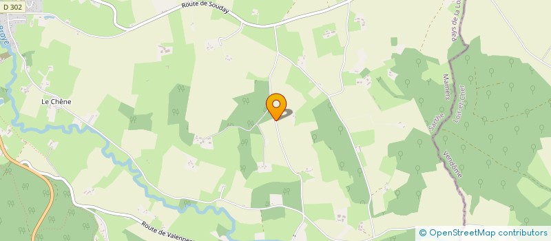 localisation de l'entreprise JLE  VIBRAYE