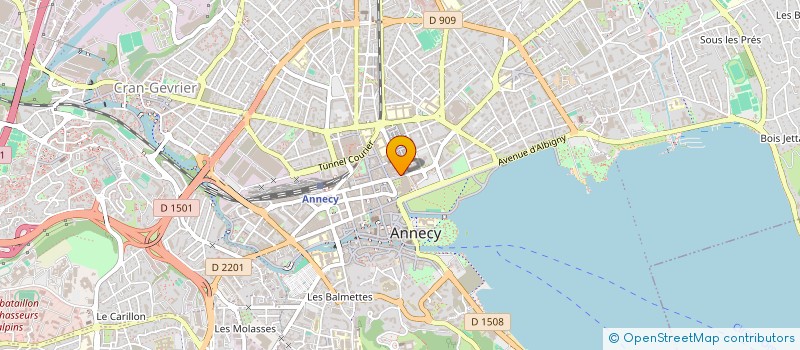 localisation de l'entreprise JLE à ANNECY