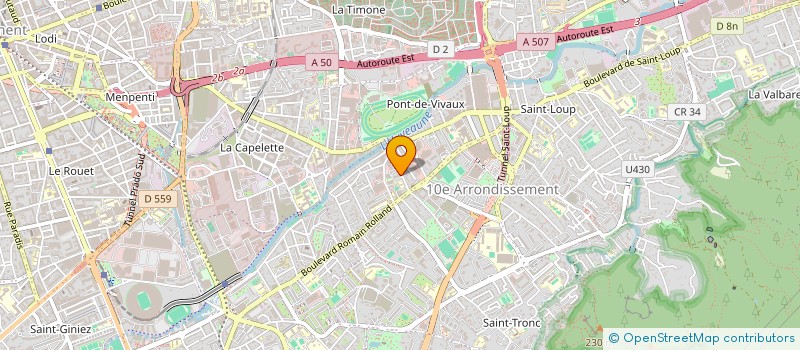 localisation de l'entreprise JLEC à MARSEILLE