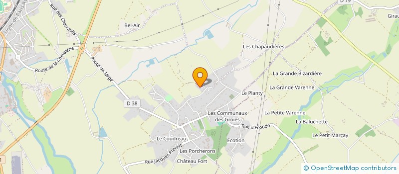 localisation de l'entreprise JLECLERC à CHATELLERAULT