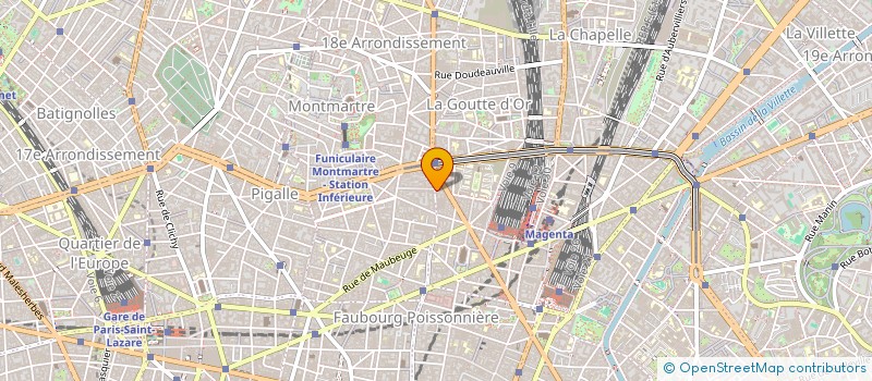 localisation de l'entreprise JLF  PARIS