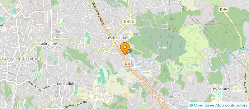 localisation de l'entreprise JLF  MARSEILLE