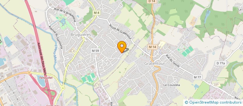 localisation de l'entreprise JLF 64  BRUGUIERES