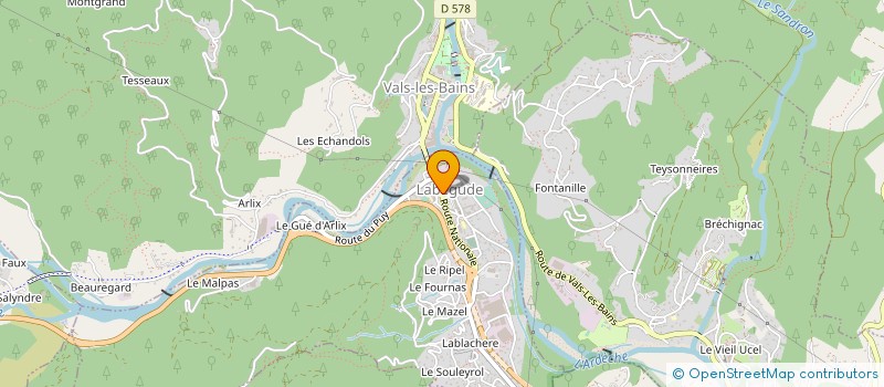 localisation de l'entreprise JLF  LABEGUDE