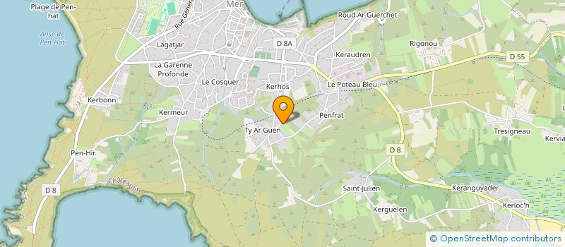 localisation de l'entreprise JLF  CAMARET-SUR-MER