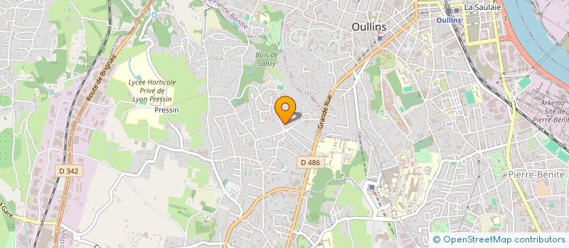 localisation de l'entreprise JLF DAMELINA à SAINT-GENIS-LAVAL