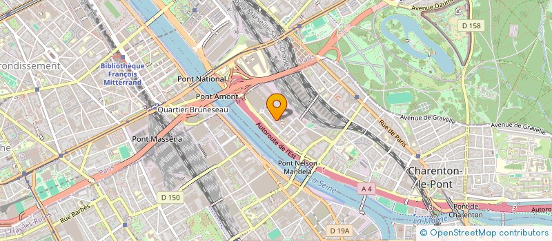 localisation de l'entreprise JLF ESTATE  CHARENTON-LE-PONT