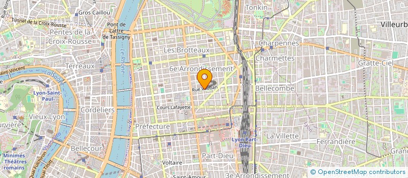 localisation de l'entreprise JLF FINANCES à LYON