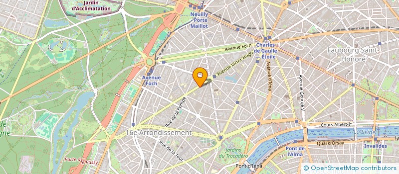 localisation de l'entreprise JLF FRANCE  PARIS