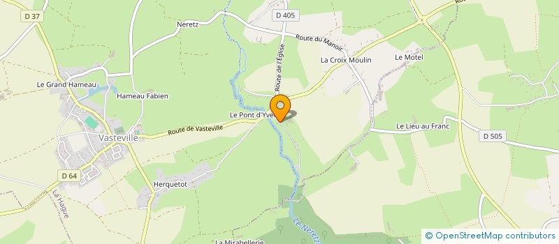 localisation de l'entreprise JLF GOSSELIN  LA HAGUE