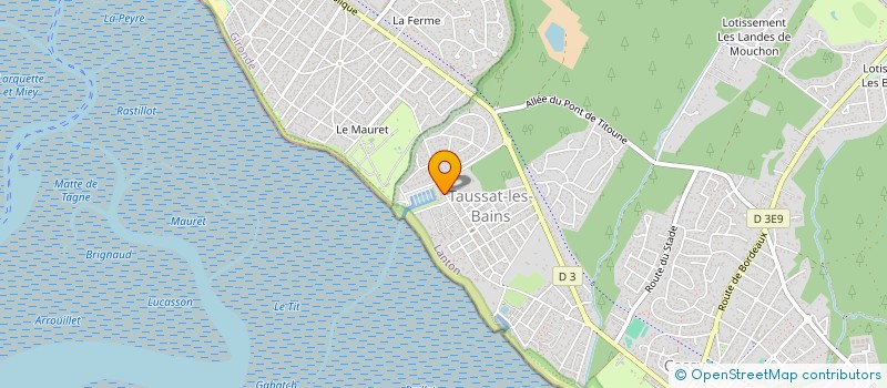 localisation de l'entreprise JLF HOLDING  LE VERDON-SUR-MER