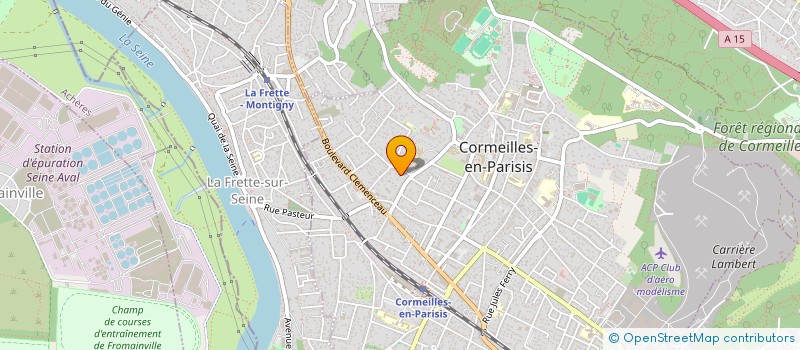 localisation de l'entreprise JLF IMMOBILIER  CORMEILLES-EN-PARISIS