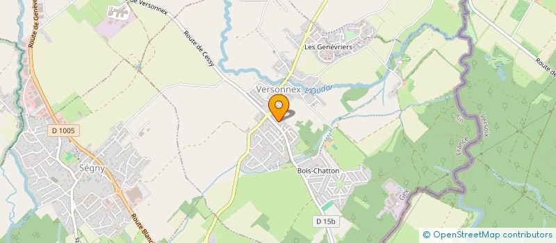 localisation de l'entreprise JLF INVEST  VERSONNEX