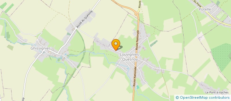 localisation de l'entreprise JLF RENOV à LOUVIGNIES-QUESNOY