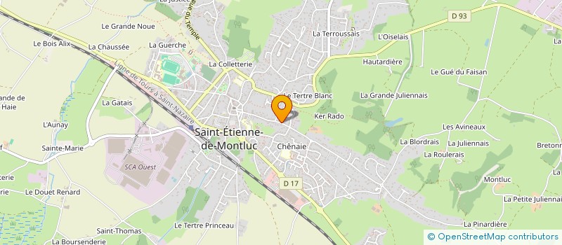 localisation de l'entreprise JLFD  SAINT-ETIENNE-DE-MONTLUC