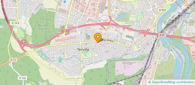 localisation de l'entreprise JLFP ESTHETIQUE à TERVILLE