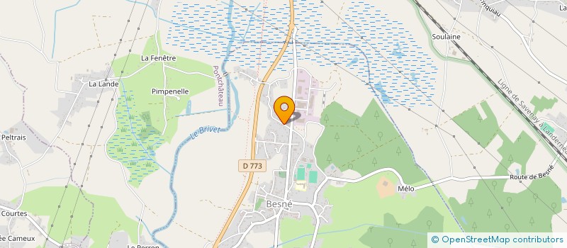 localisation de l'entreprise JLG  BESNE