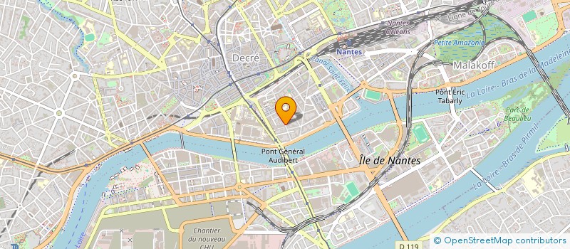 localisation de l'entreprise JLG  NANTES