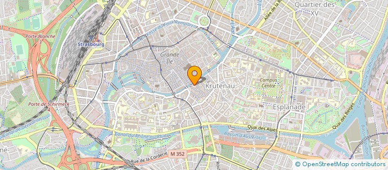 localisation de l'entreprise JLG ART  STRASBOURG