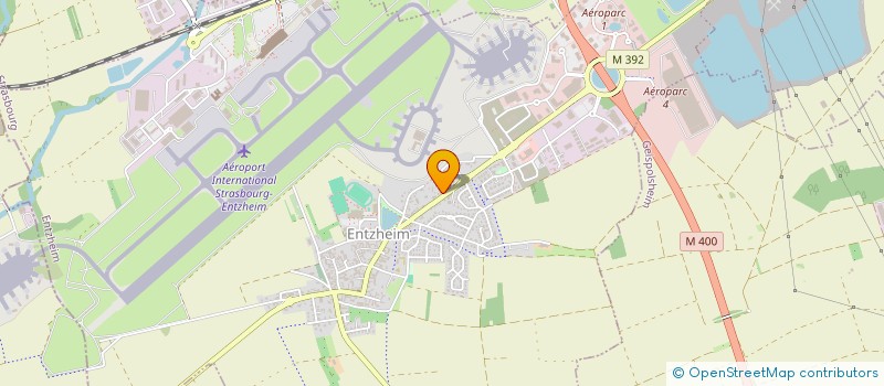 localisation de l'entreprise JLG AUTOS à ENTZHEIM
