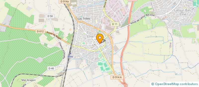 localisation de l'entreprise JLG CAPITAL  ELNE