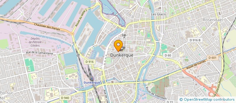 localisation de l'entreprise JLG COMPANY à DUNKERQUE