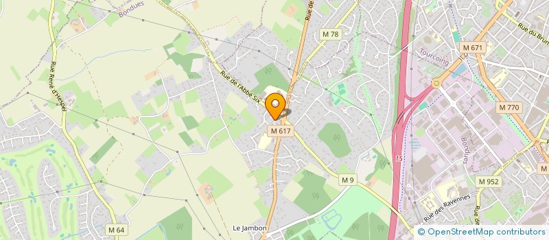 localisation de l'entreprise JLG CONSEIL à BONDUES