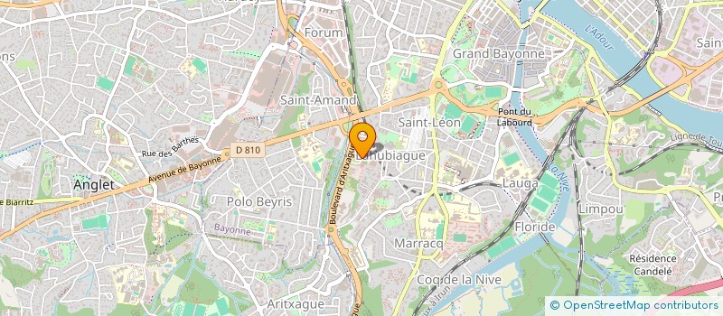 localisation de l'entreprise JLG CONSEIL  BAYONNE