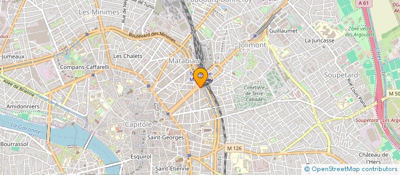 localisation de l'entreprise JLG DISTRIBUTION  TOULOUSE