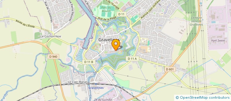 localisation de l'entreprise JLG - FORMATION NUCLEAIRE à GRAVELINES