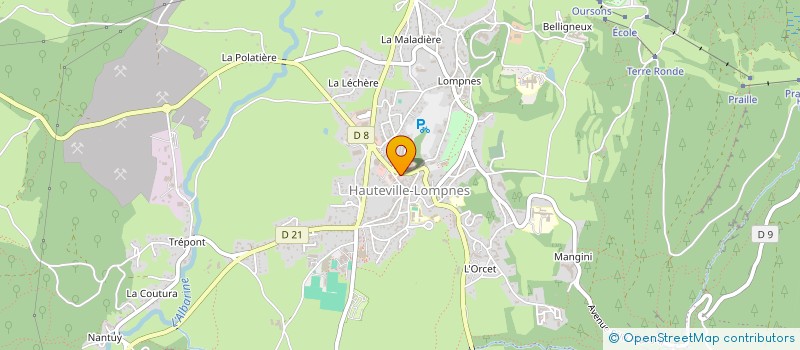 localisation de l'entreprise JLG HOLDING  PLATEAU D'HAUTEVILLE